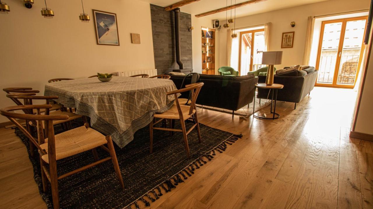 Chalet Peak Noir Entier 12Pers - Cosy House Peak Noir For 12People Le Monêtier-les-Bains المظهر الخارجي الصورة